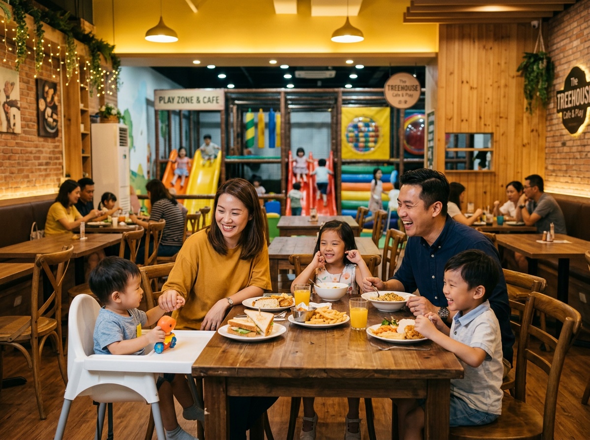 Acara korporat keluarga Happy Play Corner