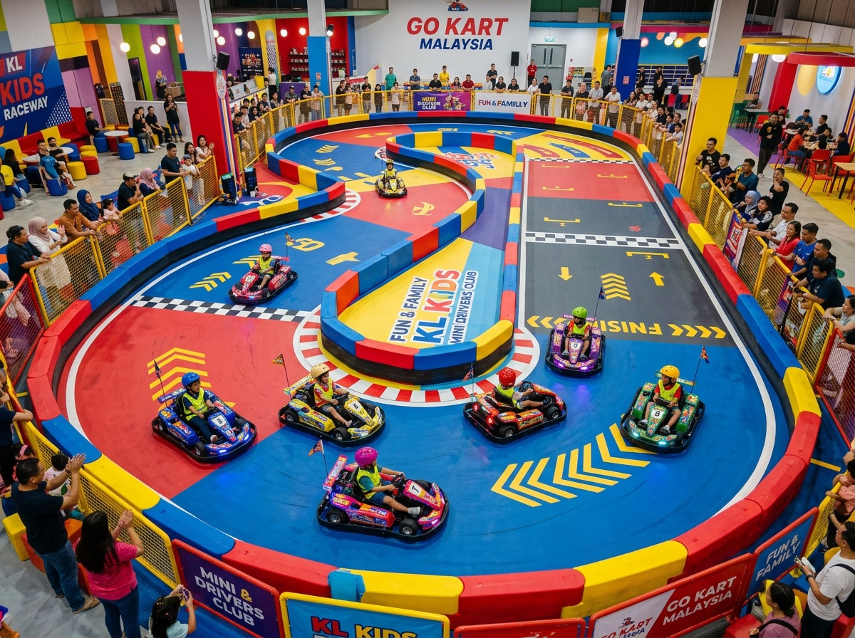Go-kart elektrik kanak-kanak